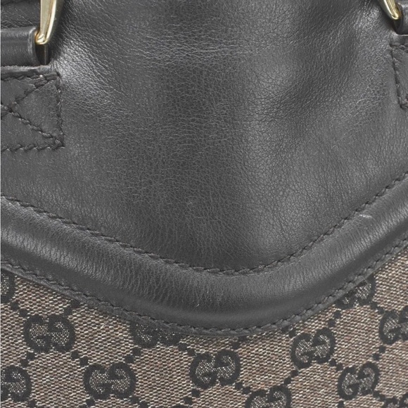 Gucci Monogram Canvas Tote Bag Authentic - Picture 7 of 8